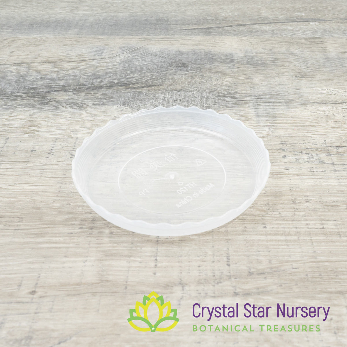 Clear Saucer/Tray